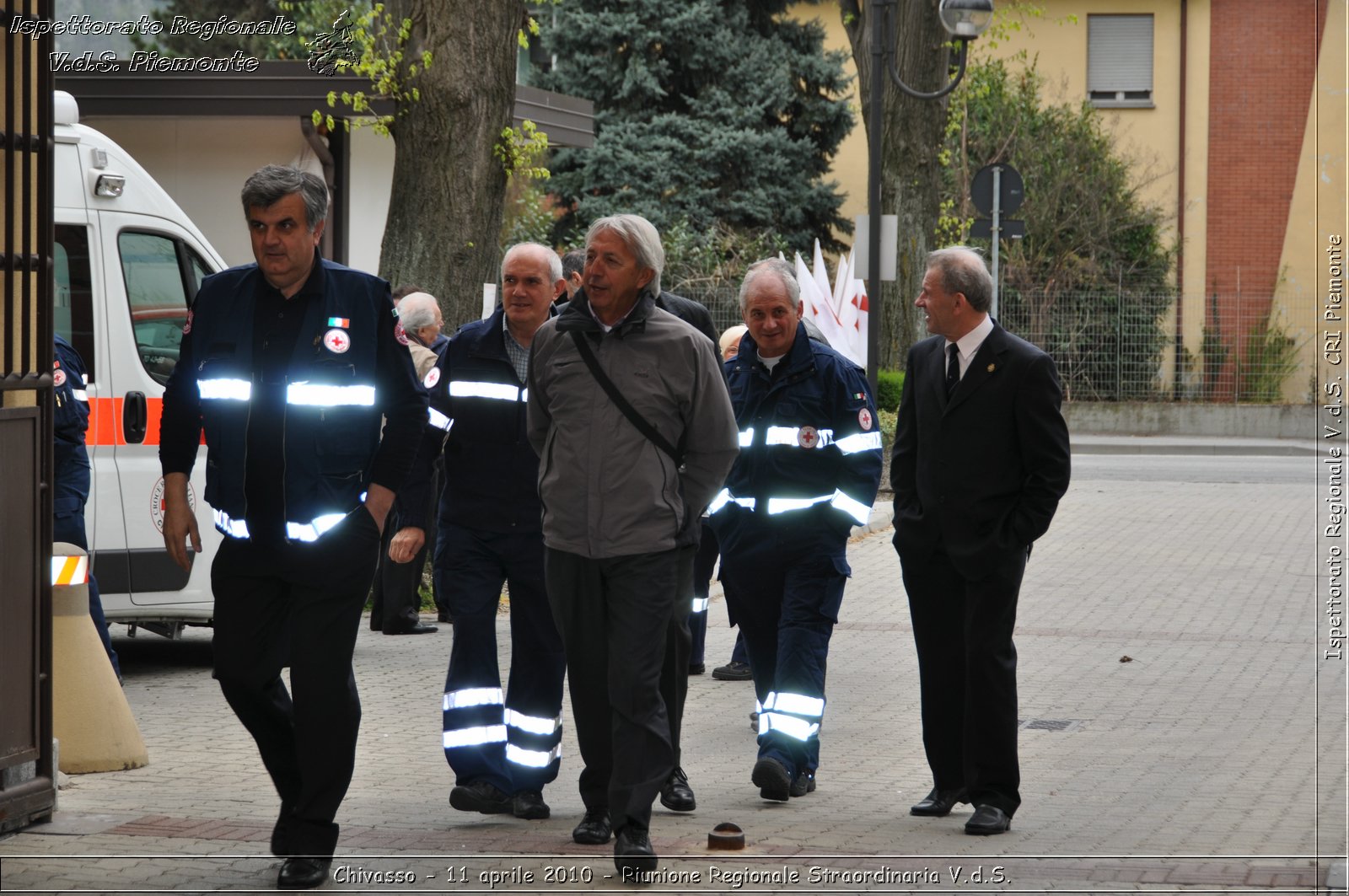 Chivasso - 11 aprile 2010 - Riunione Regionale Straordinaria V.d.S. -  Croce Rossa Italiana - Ispettorato Regionale Volontari del Soccorso Piemonte