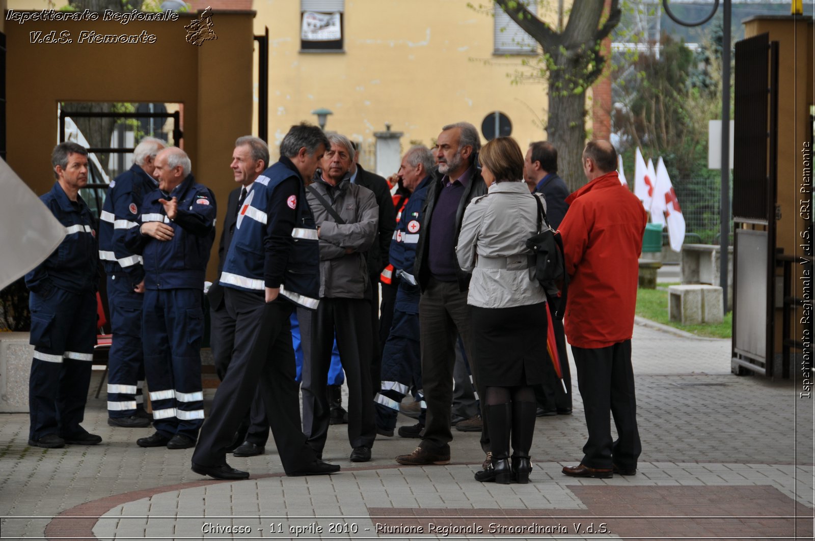 Chivasso - 11 aprile 2010 - Riunione Regionale Straordinaria V.d.S. -  Croce Rossa Italiana - Ispettorato Regionale Volontari del Soccorso Piemonte