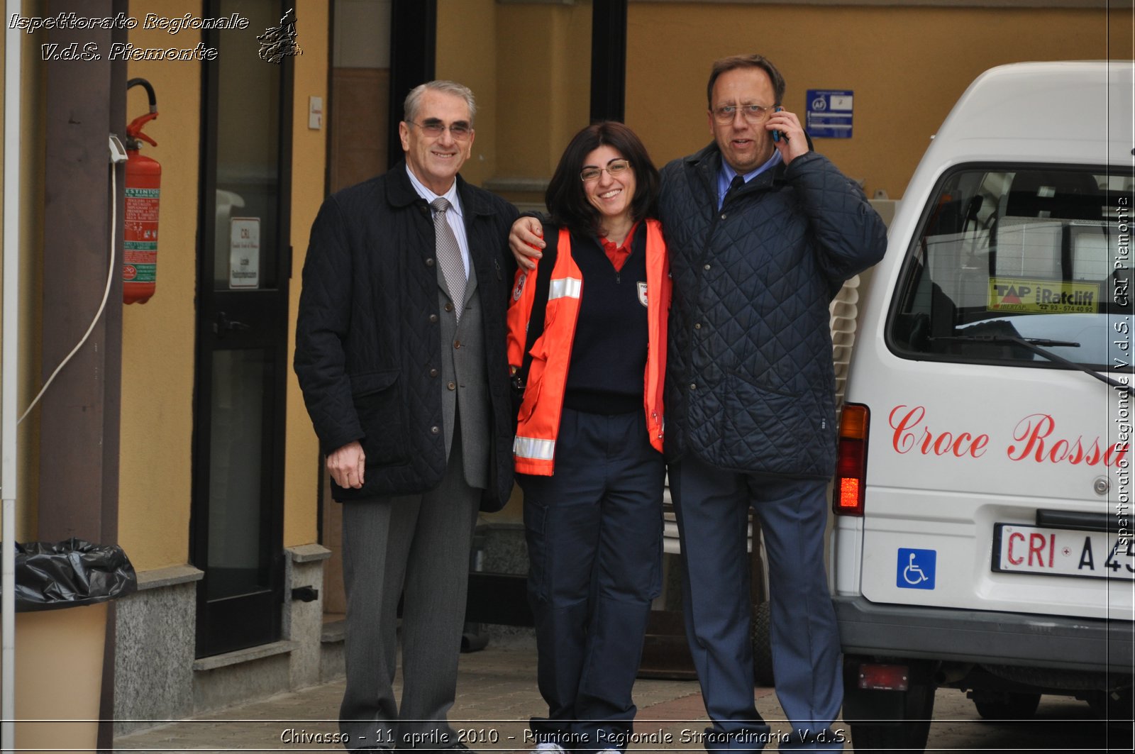 Chivasso - 11 aprile 2010 - Riunione Regionale Straordinaria V.d.S. -  Croce Rossa Italiana - Ispettorato Regionale Volontari del Soccorso Piemonte