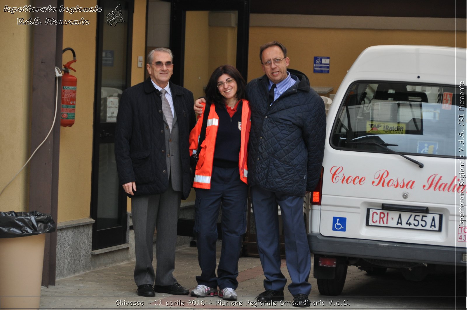 Chivasso - 11 aprile 2010 - Riunione Regionale Straordinaria V.d.S. -  Croce Rossa Italiana - Ispettorato Regionale Volontari del Soccorso Piemonte