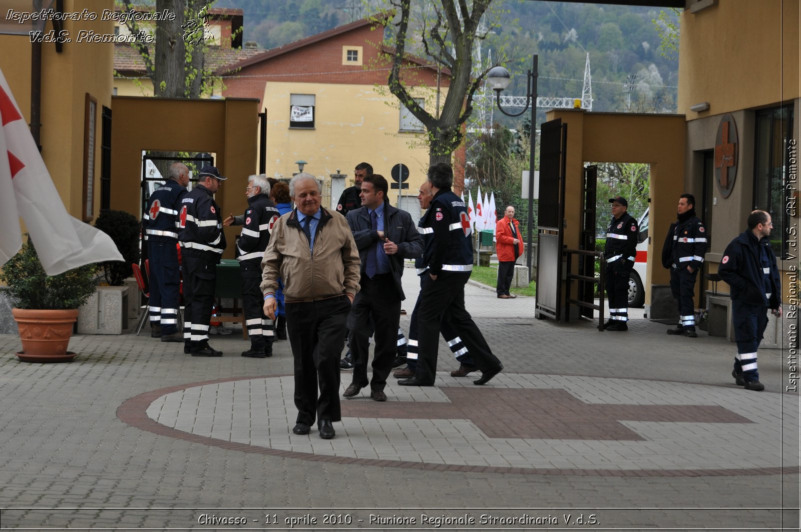 Chivasso - 11 aprile 2010 - Riunione Regionale Straordinaria V.d.S. -  Croce Rossa Italiana - Ispettorato Regionale Volontari del Soccorso Piemonte