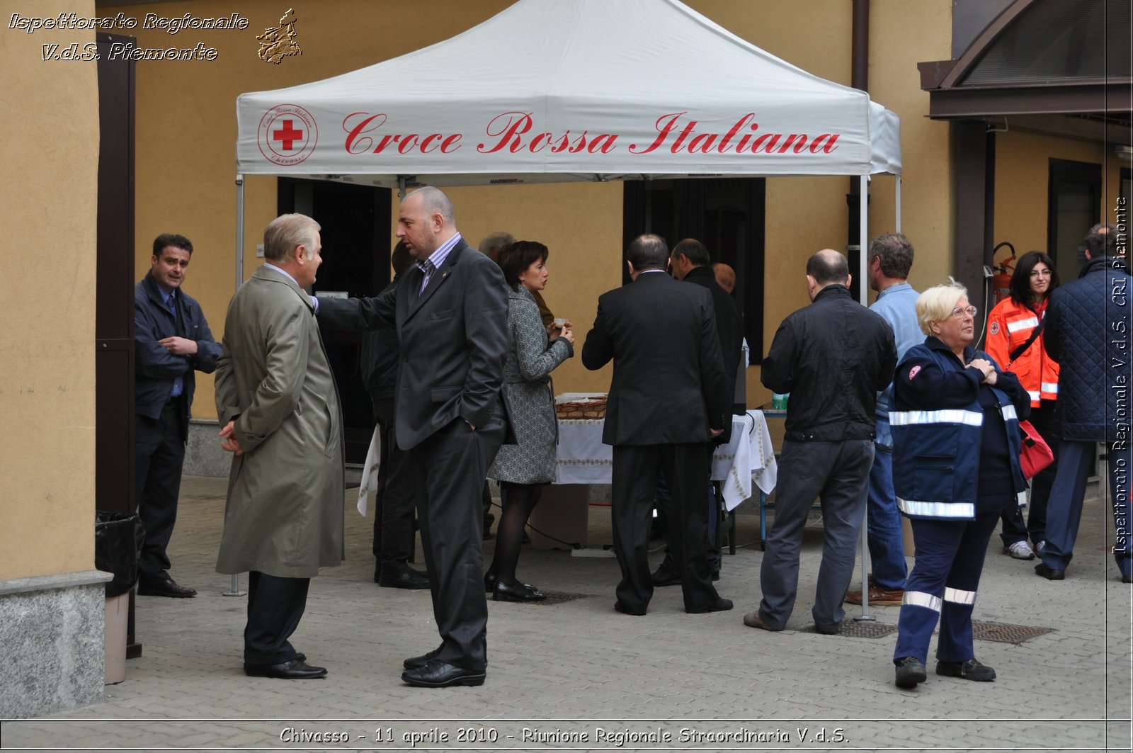 Chivasso - 11 aprile 2010 - Riunione Regionale Straordinaria V.d.S. -  Croce Rossa Italiana - Ispettorato Regionale Volontari del Soccorso Piemonte