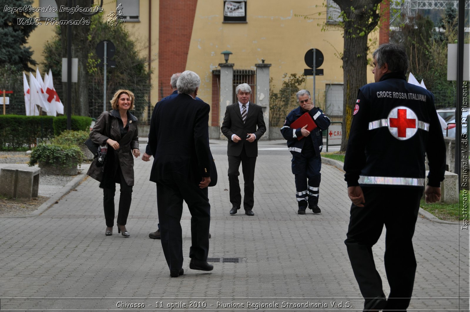 Chivasso - 11 aprile 2010 - Riunione Regionale Straordinaria V.d.S. -  Croce Rossa Italiana - Ispettorato Regionale Volontari del Soccorso Piemonte