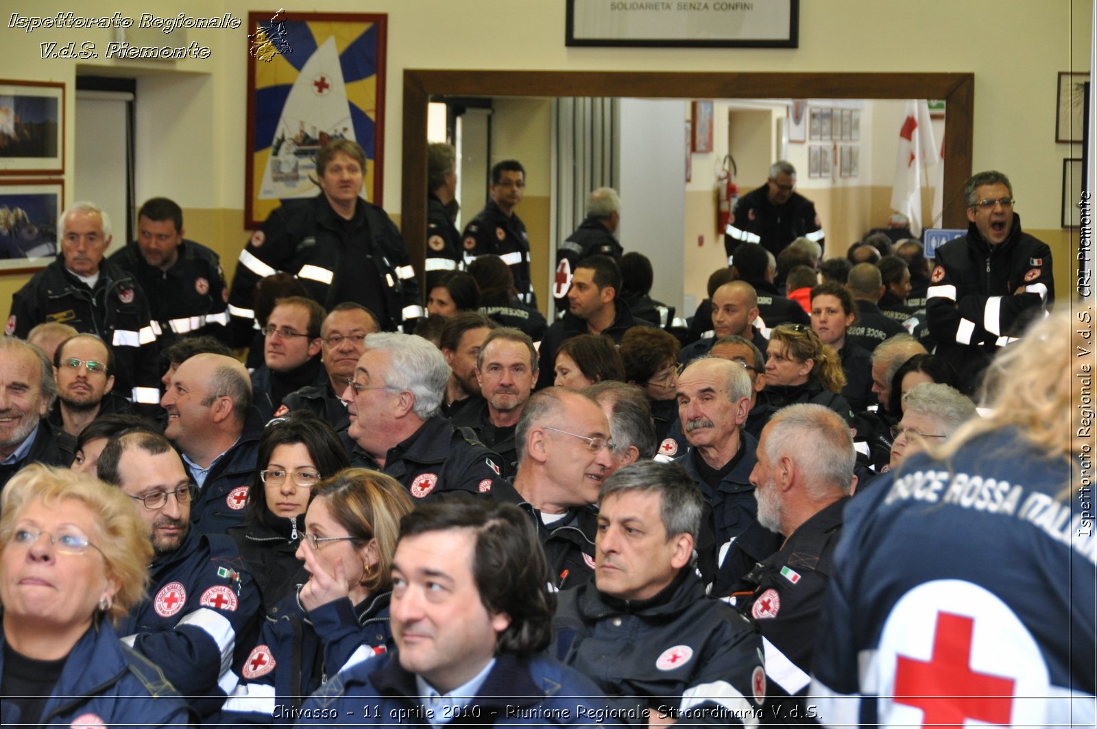 Chivasso - 11 aprile 2010 - Riunione Regionale Straordinaria V.d.S. -  Croce Rossa Italiana - Ispettorato Regionale Volontari del Soccorso Piemonte