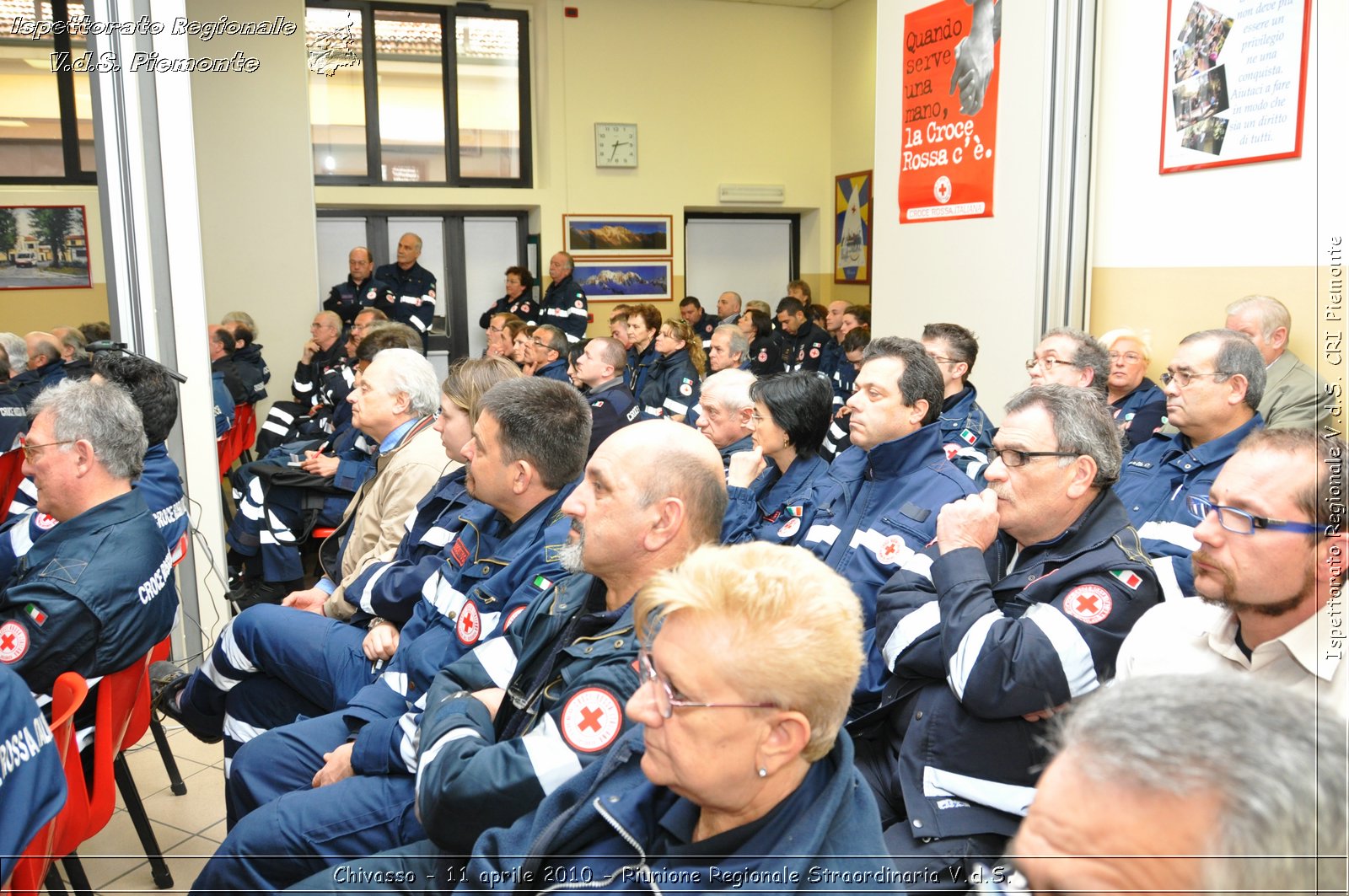 Chivasso - 11 aprile 2010 - Riunione Regionale Straordinaria V.d.S. -  Croce Rossa Italiana - Ispettorato Regionale Volontari del Soccorso Piemonte