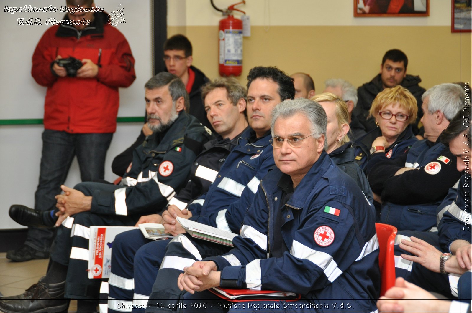 Chivasso - 11 aprile 2010 - Riunione Regionale Straordinaria V.d.S. -  Croce Rossa Italiana - Ispettorato Regionale Volontari del Soccorso Piemonte