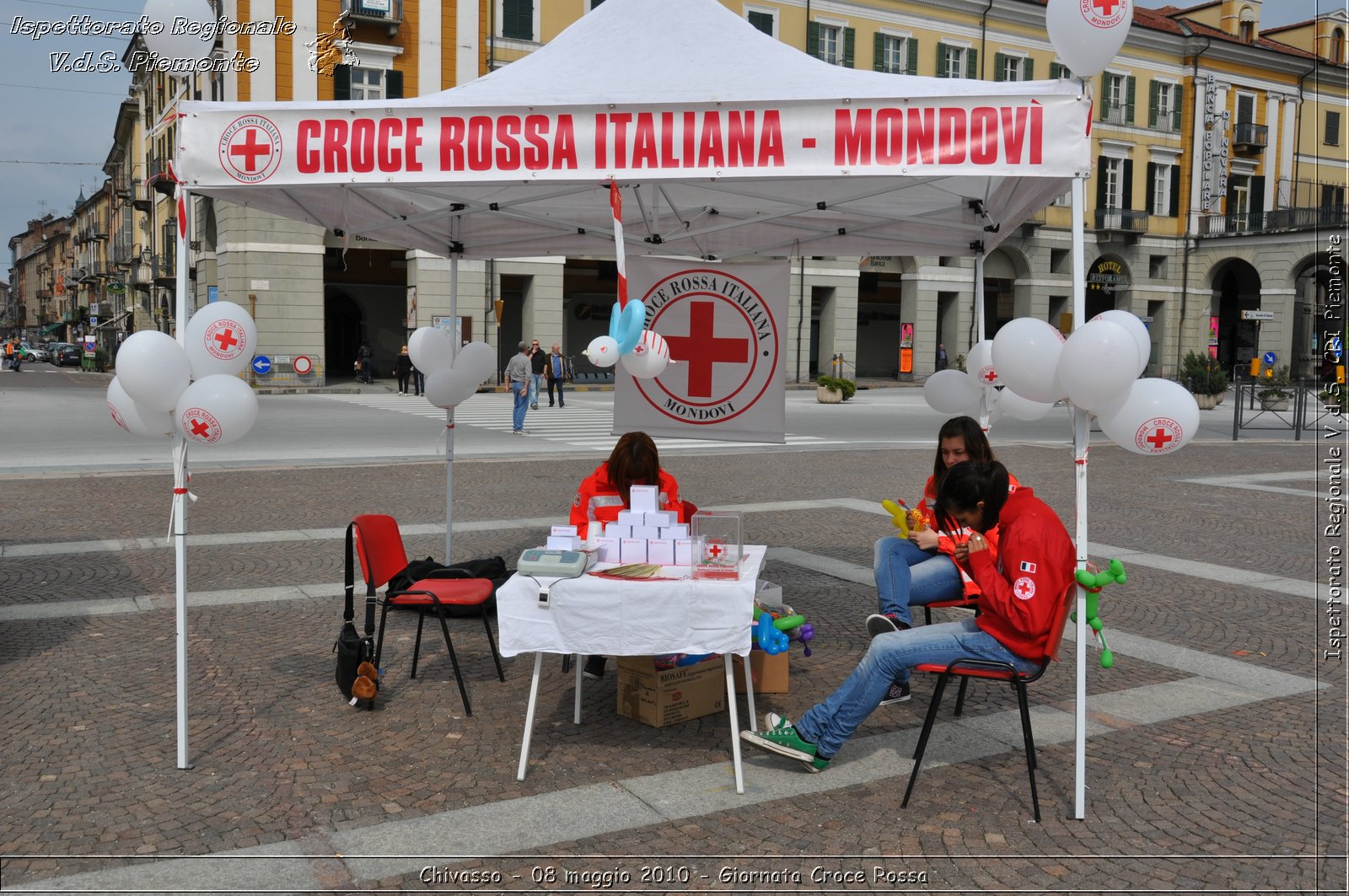 Chivasso - 08 maggio 2010 - Giornata Croce Rossa -  Croce Rossa Italiana - Ispettorato Regionale Volontari del Soccorso Piemonte