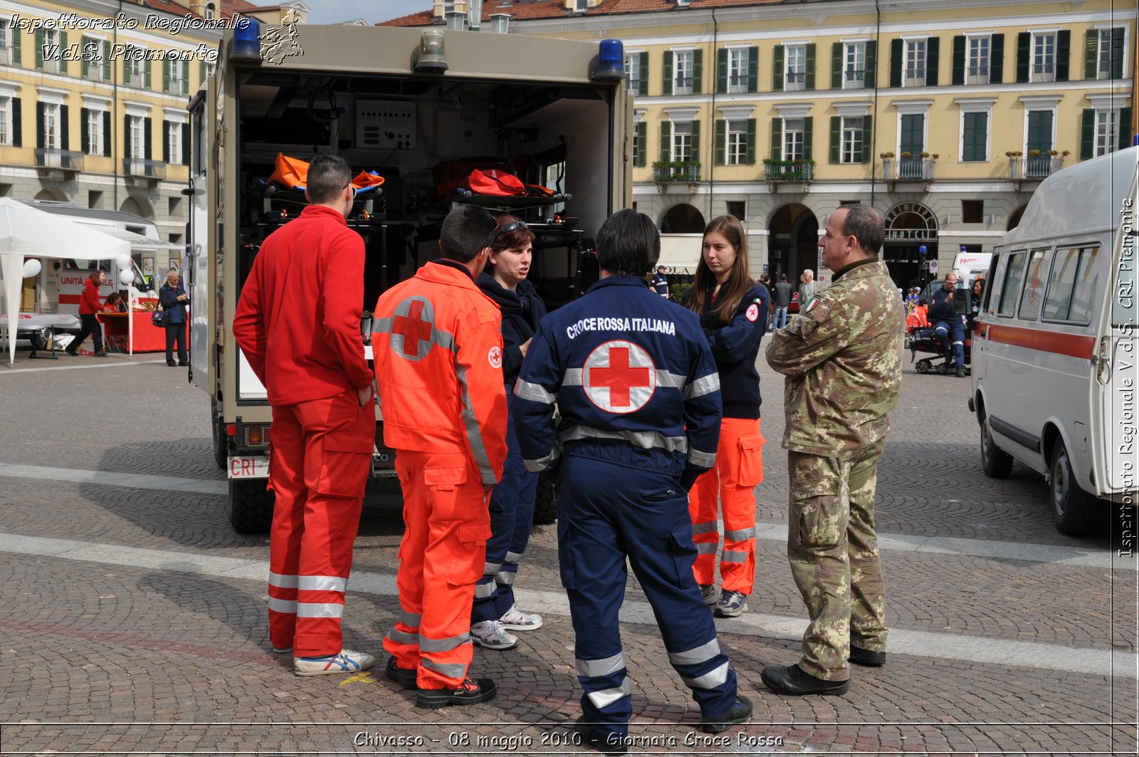 Chivasso - 08 maggio 2010 - Giornata Croce Rossa -  Croce Rossa Italiana - Ispettorato Regionale Volontari del Soccorso Piemonte