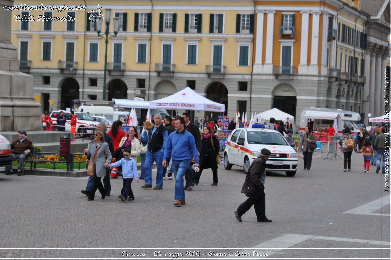 Chivasso - 08 maggio 2010 - Giornata Croce Rossa -  Croce Rossa Italiana - Ispettorato Regionale Volontari del Soccorso Piemonte