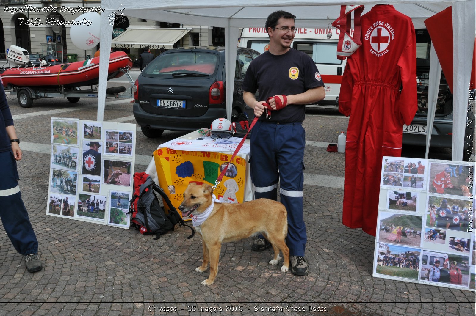 Chivasso - 08 maggio 2010 - Giornata Croce Rossa -  Croce Rossa Italiana - Ispettorato Regionale Volontari del Soccorso Piemonte