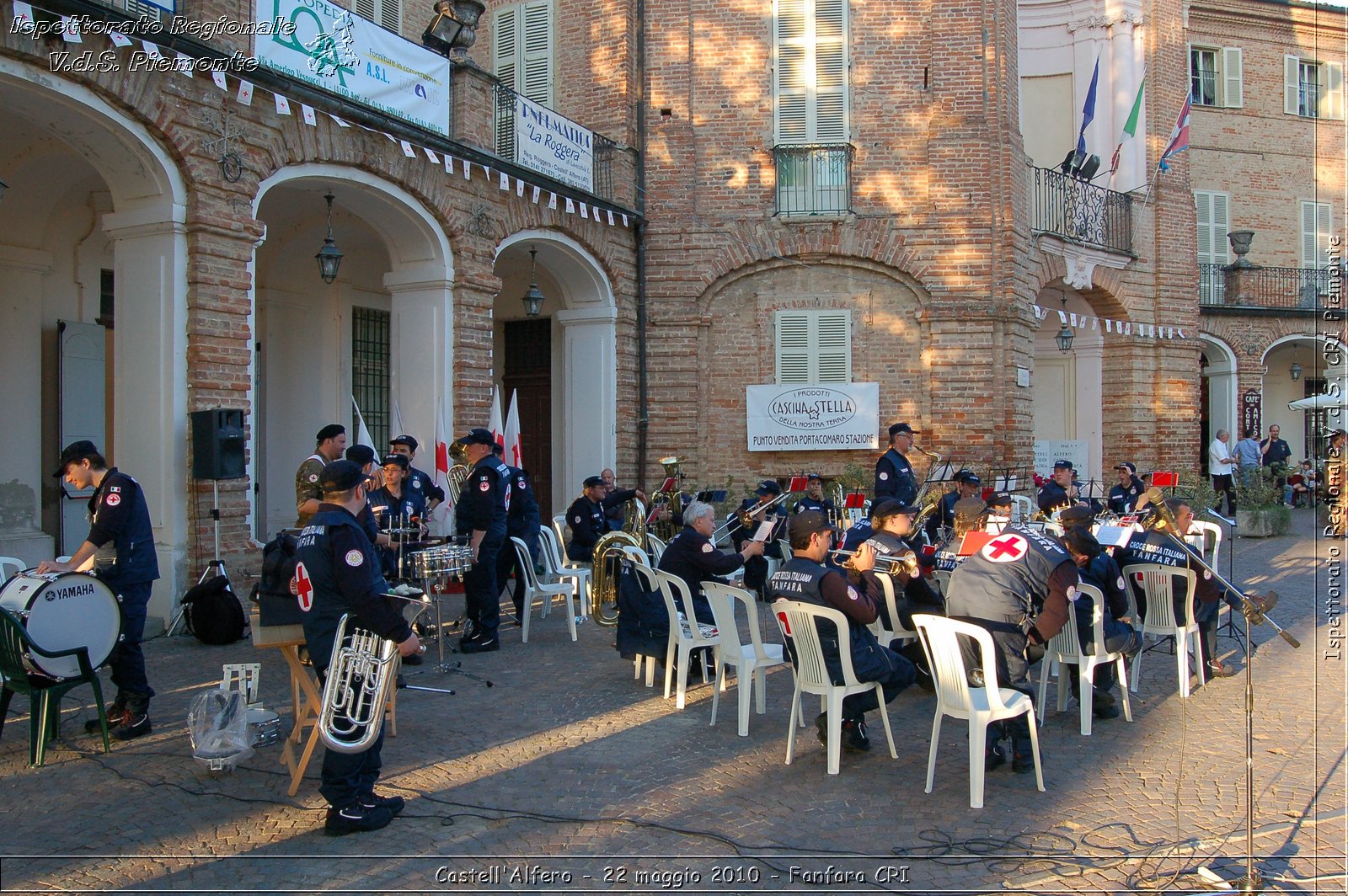 Castell'Alfero - 22 maggio 2010 - Fanfara CRI -  Croce Rossa Italiana - Ispettorato Regionale Volontari del Soccorso Piemonte