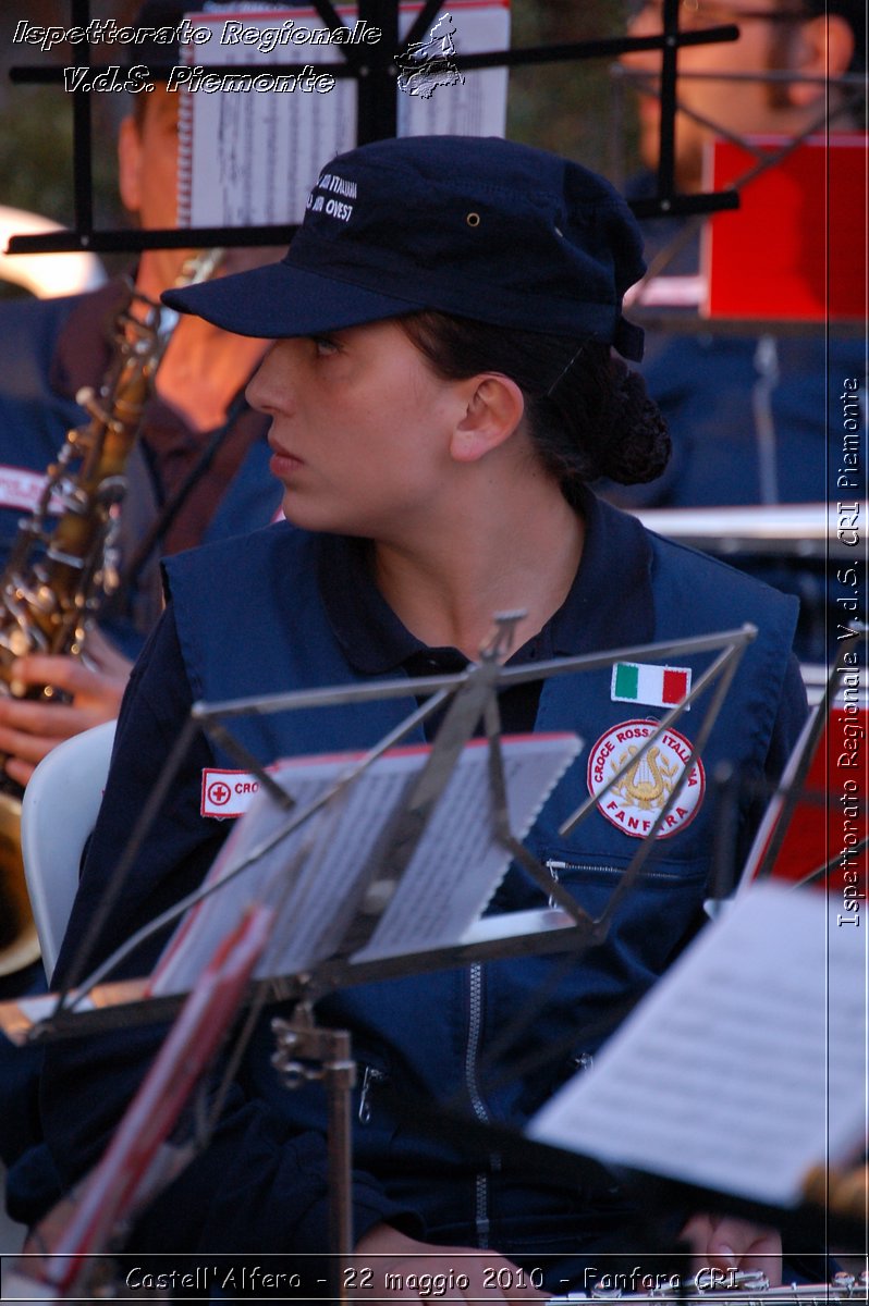 Castell'Alfero - 22 maggio 2010 - Fanfara CRI -  Croce Rossa Italiana - Ispettorato Regionale Volontari del Soccorso Piemonte