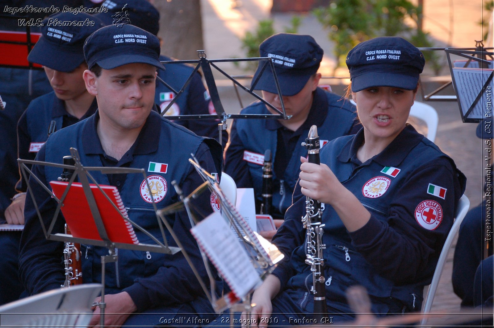 Castell'Alfero - 22 maggio 2010 - Fanfara CRI -  Croce Rossa Italiana - Ispettorato Regionale Volontari del Soccorso Piemonte