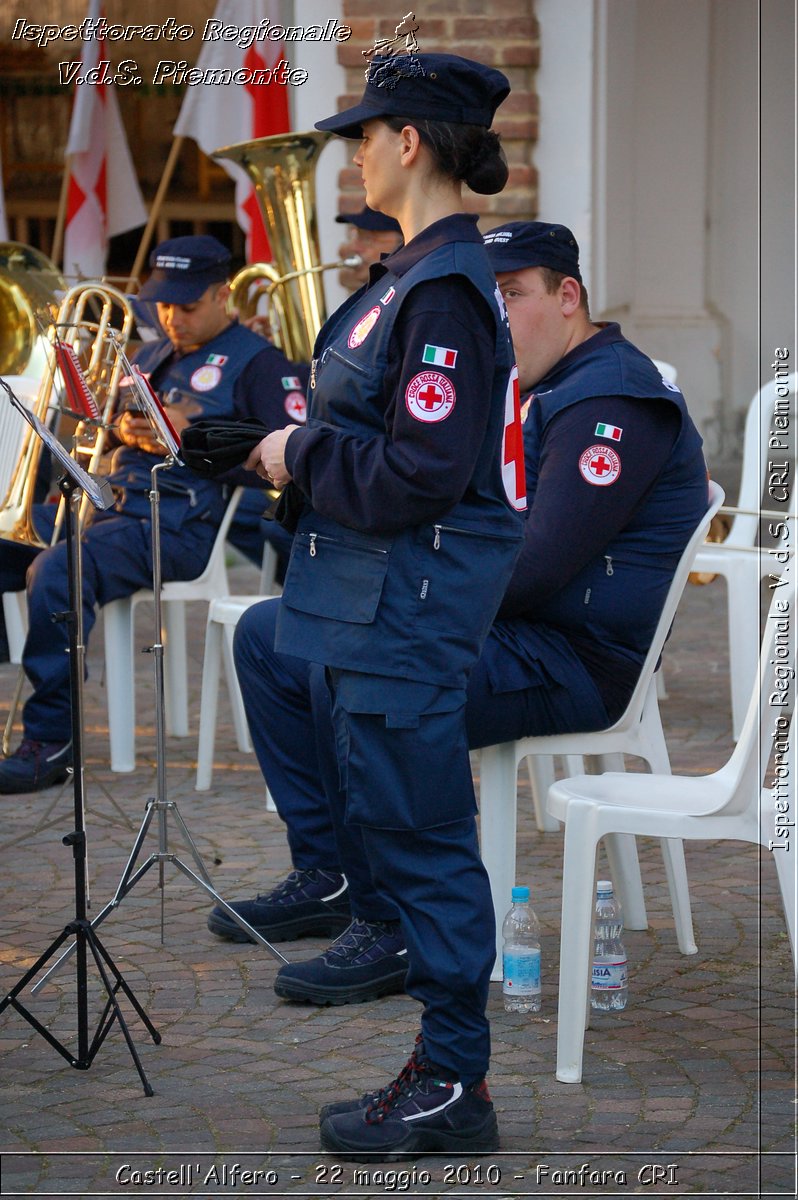 Castell'Alfero - 22 maggio 2010 - Fanfara CRI -  Croce Rossa Italiana - Ispettorato Regionale Volontari del Soccorso Piemonte