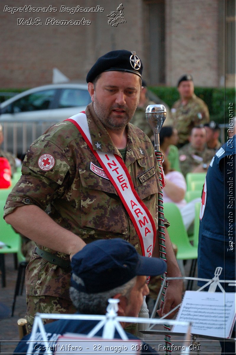 Castell'Alfero - 22 maggio 2010 - Fanfara CRI -  Croce Rossa Italiana - Ispettorato Regionale Volontari del Soccorso Piemonte