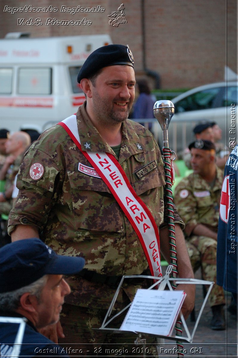 Castell'Alfero - 22 maggio 2010 - Fanfara CRI -  Croce Rossa Italiana - Ispettorato Regionale Volontari del Soccorso Piemonte