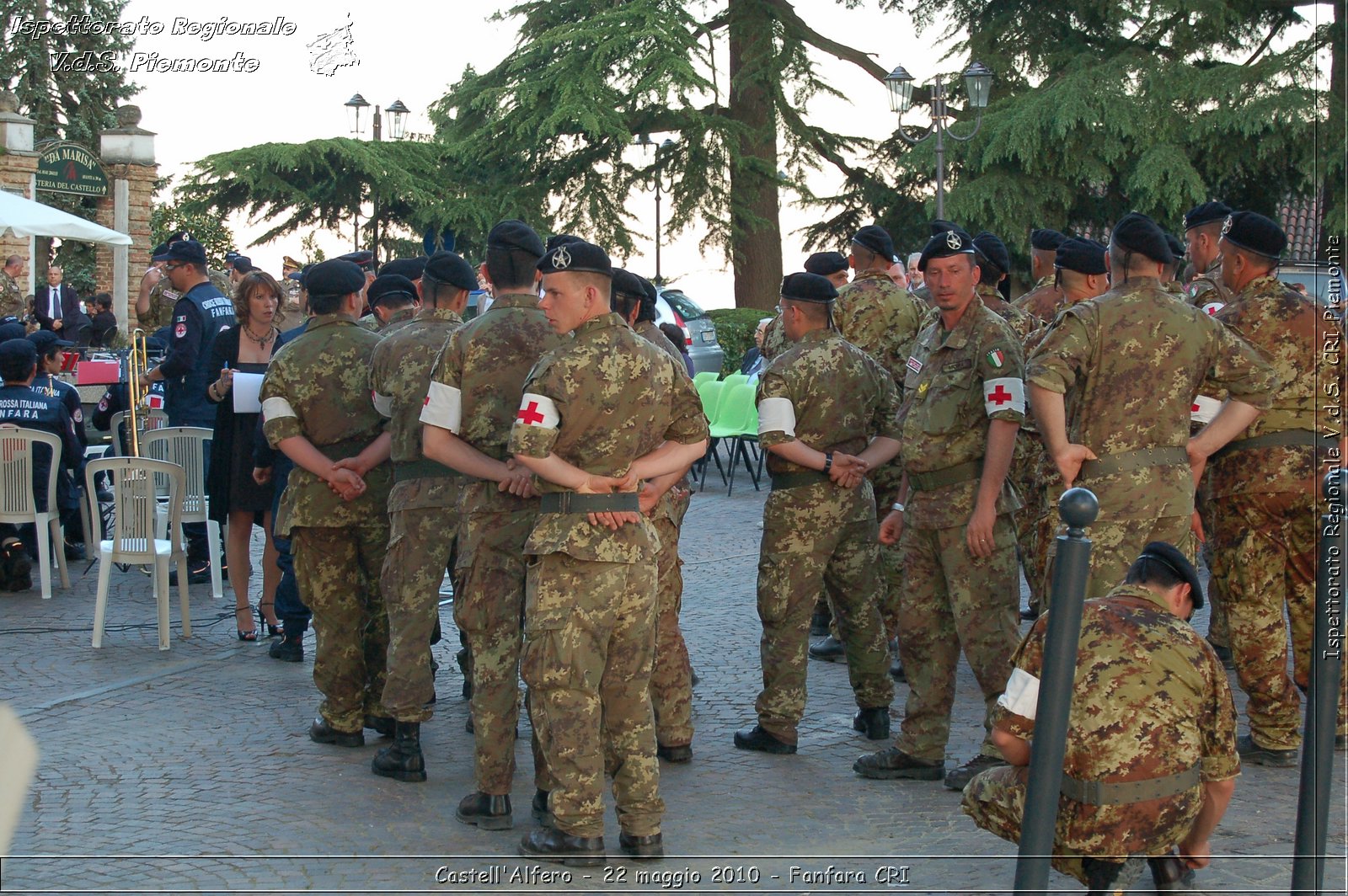 Castell'Alfero - 22 maggio 2010 - Fanfara CRI -  Croce Rossa Italiana - Ispettorato Regionale Volontari del Soccorso Piemonte