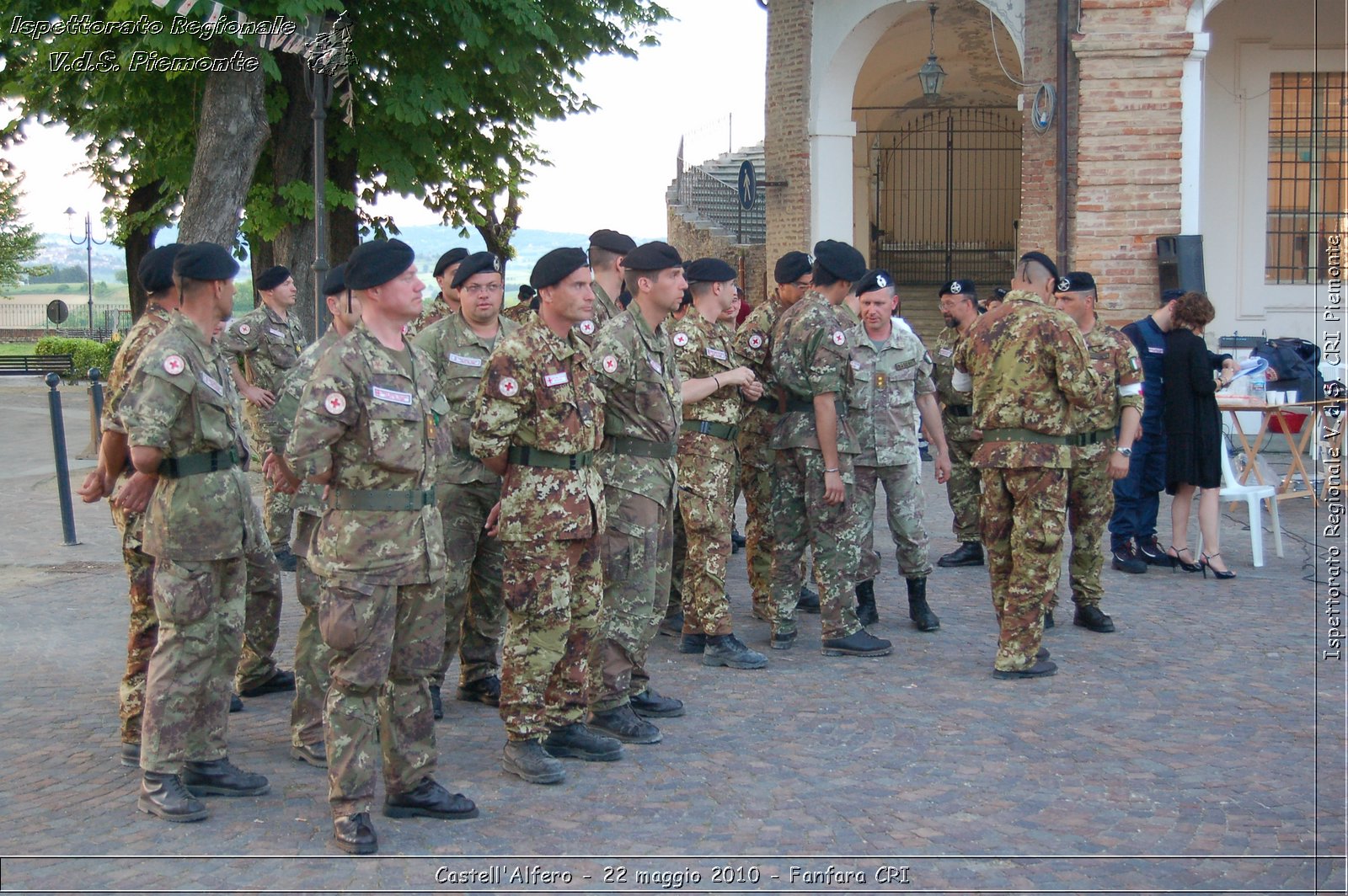 Castell'Alfero - 22 maggio 2010 - Fanfara CRI -  Croce Rossa Italiana - Ispettorato Regionale Volontari del Soccorso Piemonte