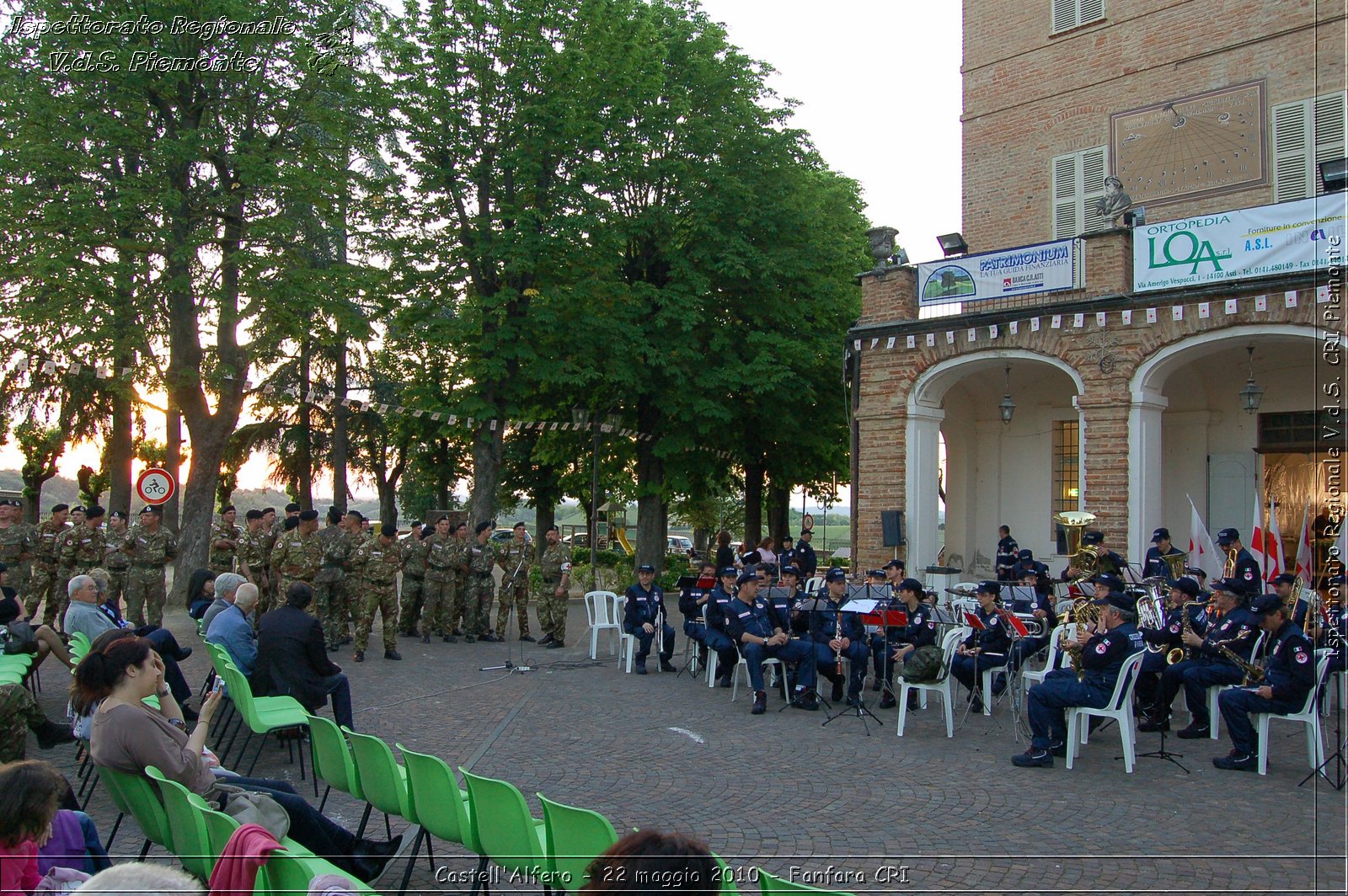 Castell'Alfero - 22 maggio 2010 - Fanfara CRI -  Croce Rossa Italiana - Ispettorato Regionale Volontari del Soccorso Piemonte