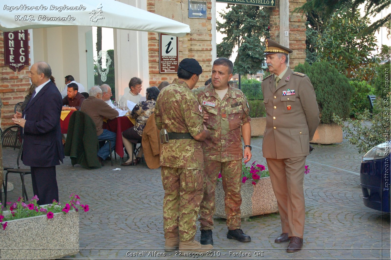 Castell'Alfero - 22 maggio 2010 - Fanfara CRI -  Croce Rossa Italiana - Ispettorato Regionale Volontari del Soccorso Piemonte