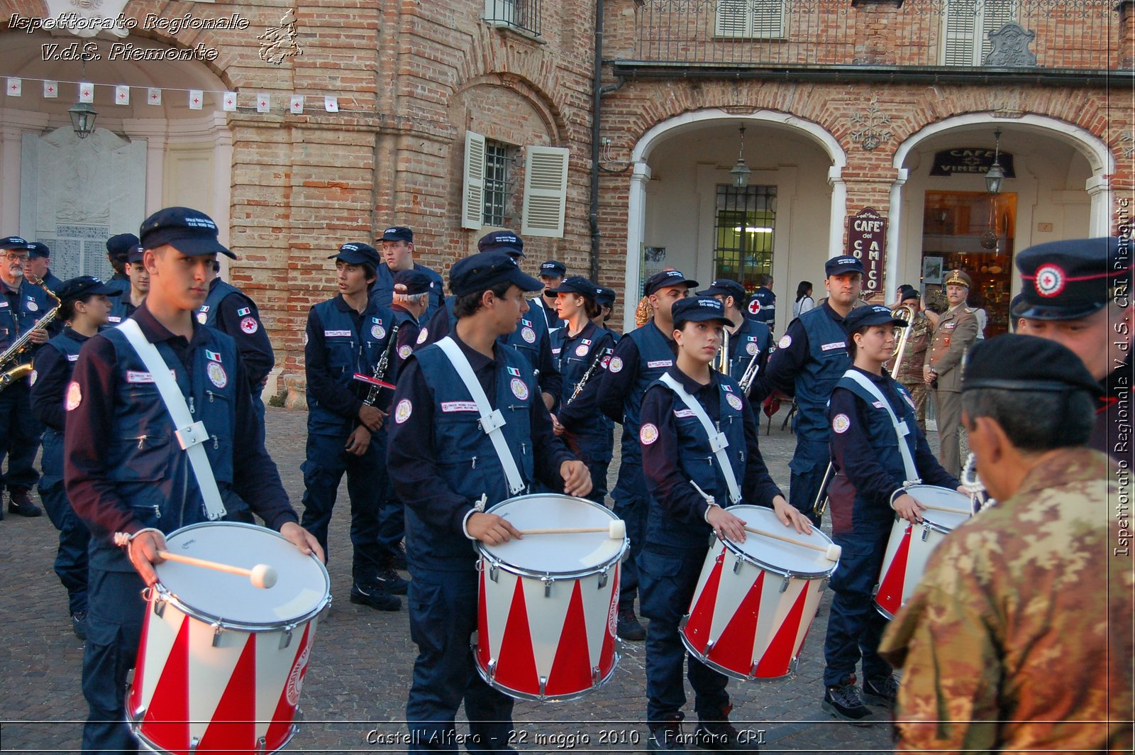 Castell'Alfero - 22 maggio 2010 - Fanfara CRI -  Croce Rossa Italiana - Ispettorato Regionale Volontari del Soccorso Piemonte