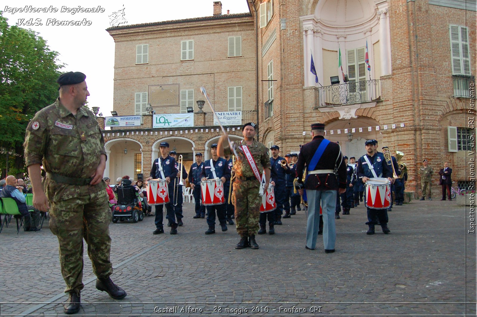 Castell'Alfero - 22 maggio 2010 - Fanfara CRI -  Croce Rossa Italiana - Ispettorato Regionale Volontari del Soccorso Piemonte