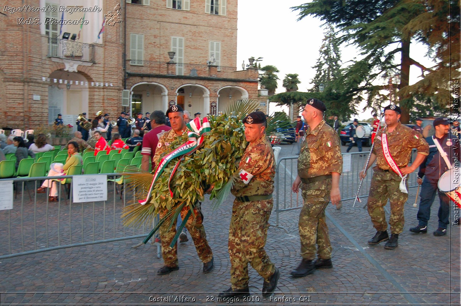 Castell'Alfero - 22 maggio 2010 - Fanfara CRI -  Croce Rossa Italiana - Ispettorato Regionale Volontari del Soccorso Piemonte