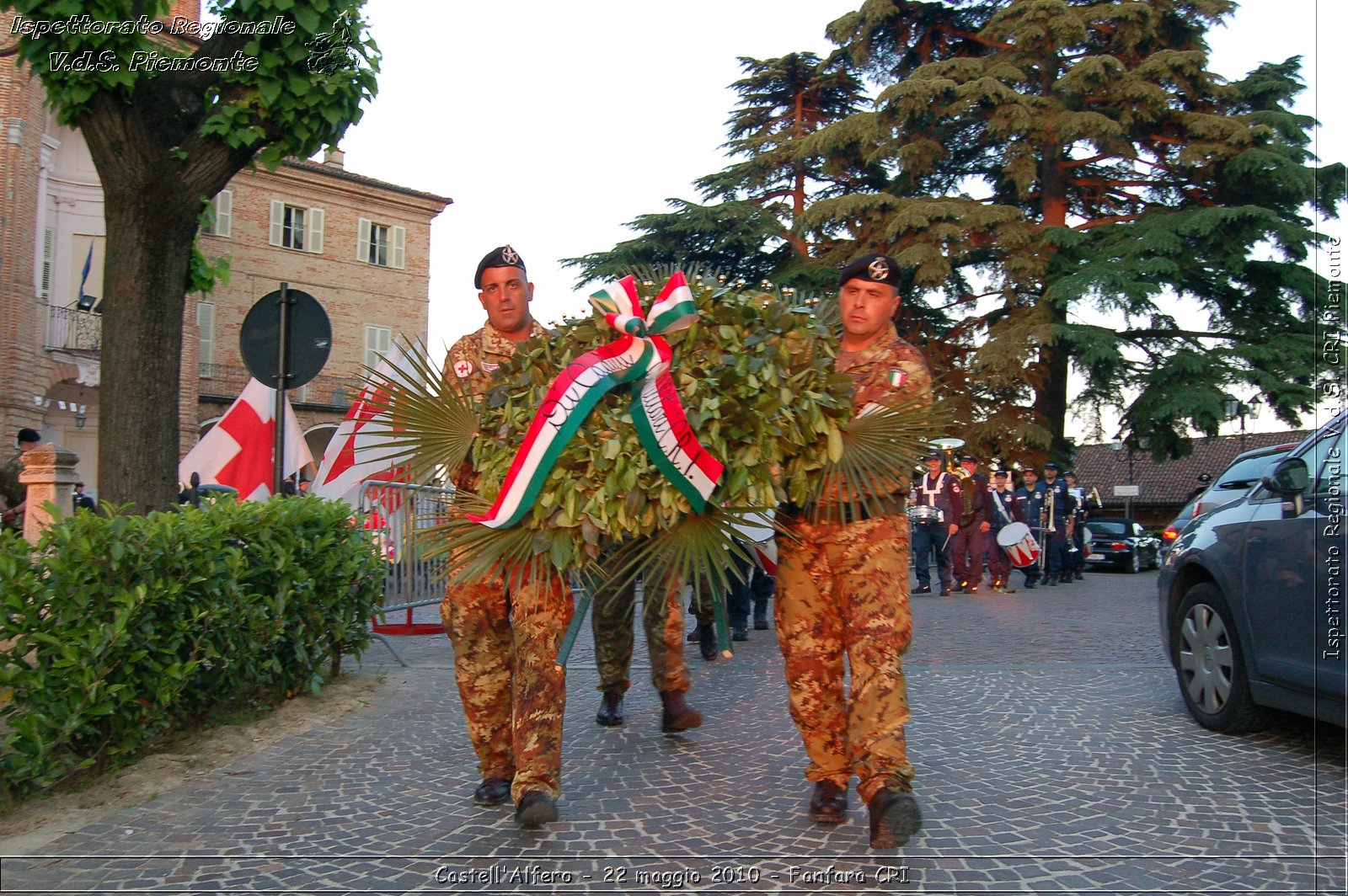 Castell'Alfero - 22 maggio 2010 - Fanfara CRI -  Croce Rossa Italiana - Ispettorato Regionale Volontari del Soccorso Piemonte