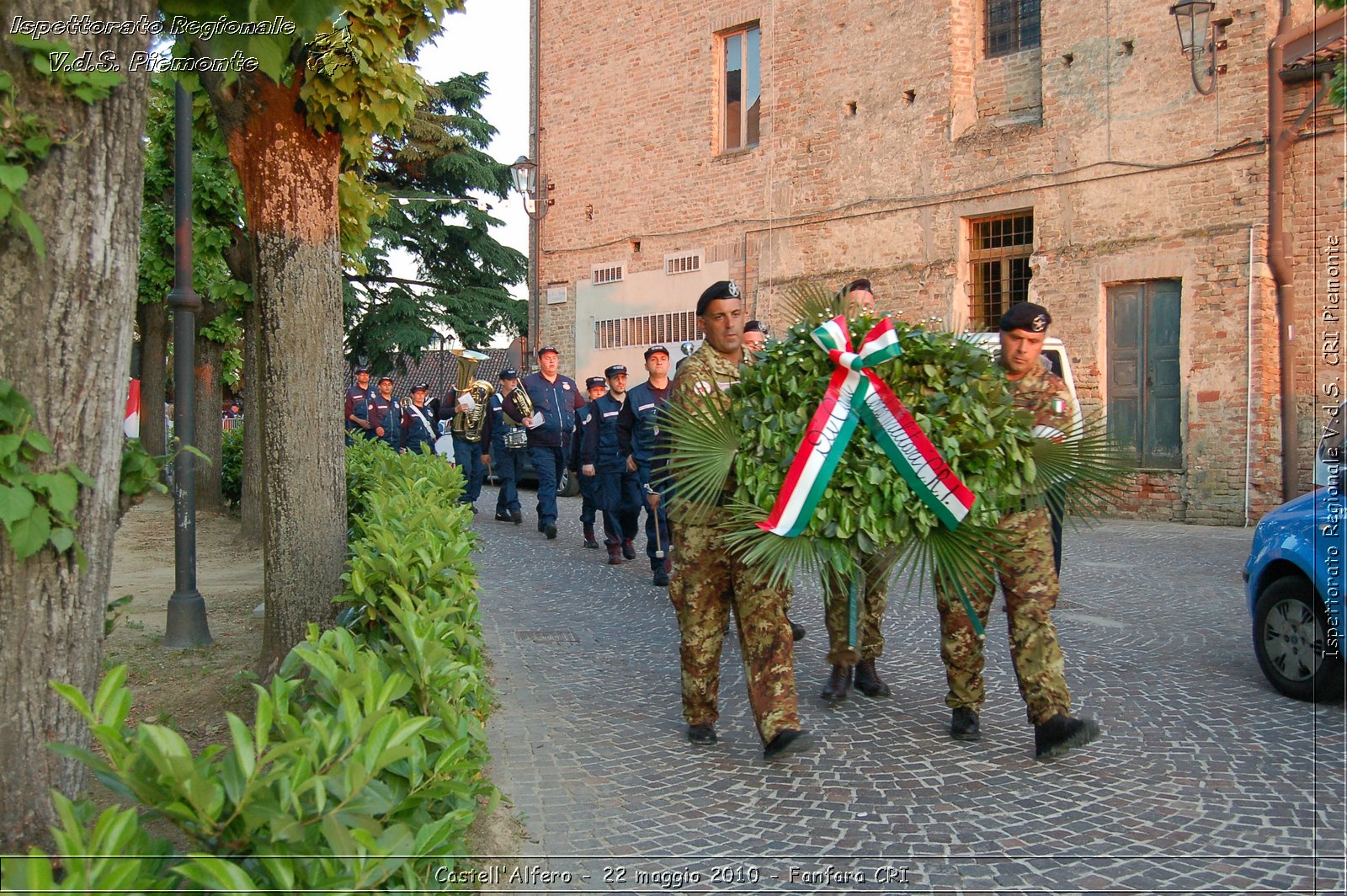 Castell'Alfero - 22 maggio 2010 - Fanfara CRI -  Croce Rossa Italiana - Ispettorato Regionale Volontari del Soccorso Piemonte