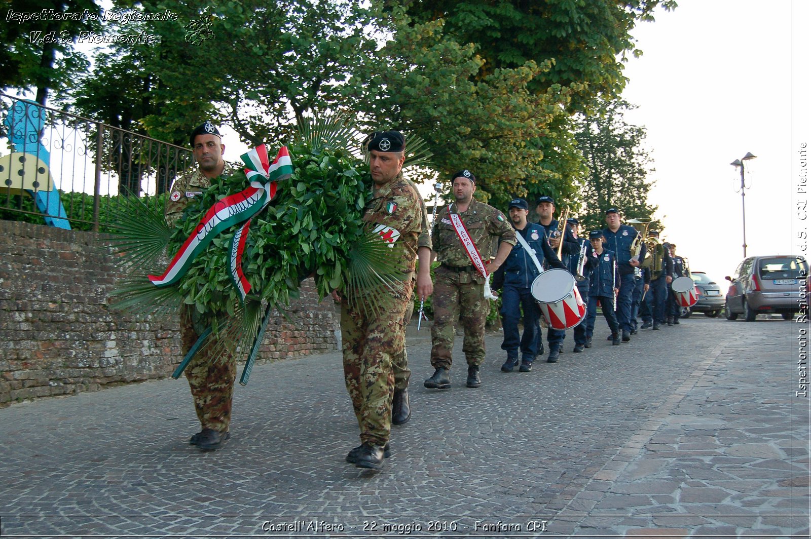 Castell'Alfero - 22 maggio 2010 - Fanfara CRI -  Croce Rossa Italiana - Ispettorato Regionale Volontari del Soccorso Piemonte