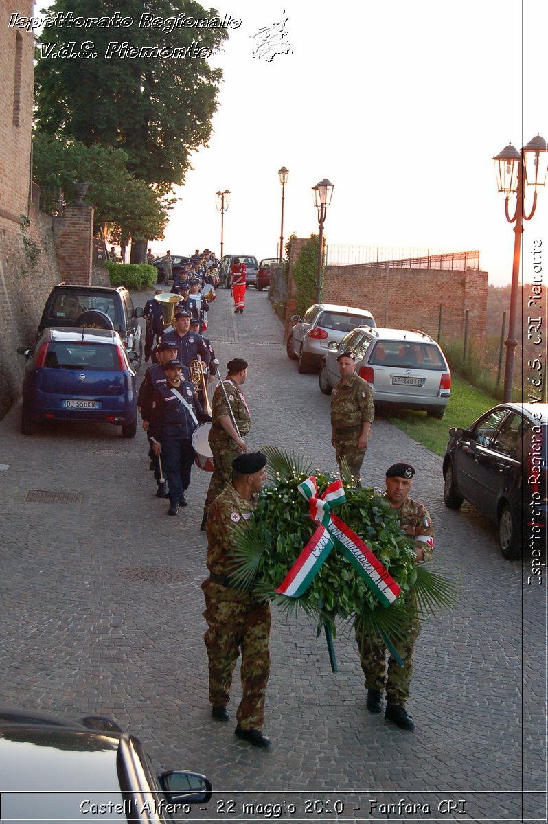 Castell'Alfero - 22 maggio 2010 - Fanfara CRI -  Croce Rossa Italiana - Ispettorato Regionale Volontari del Soccorso Piemonte