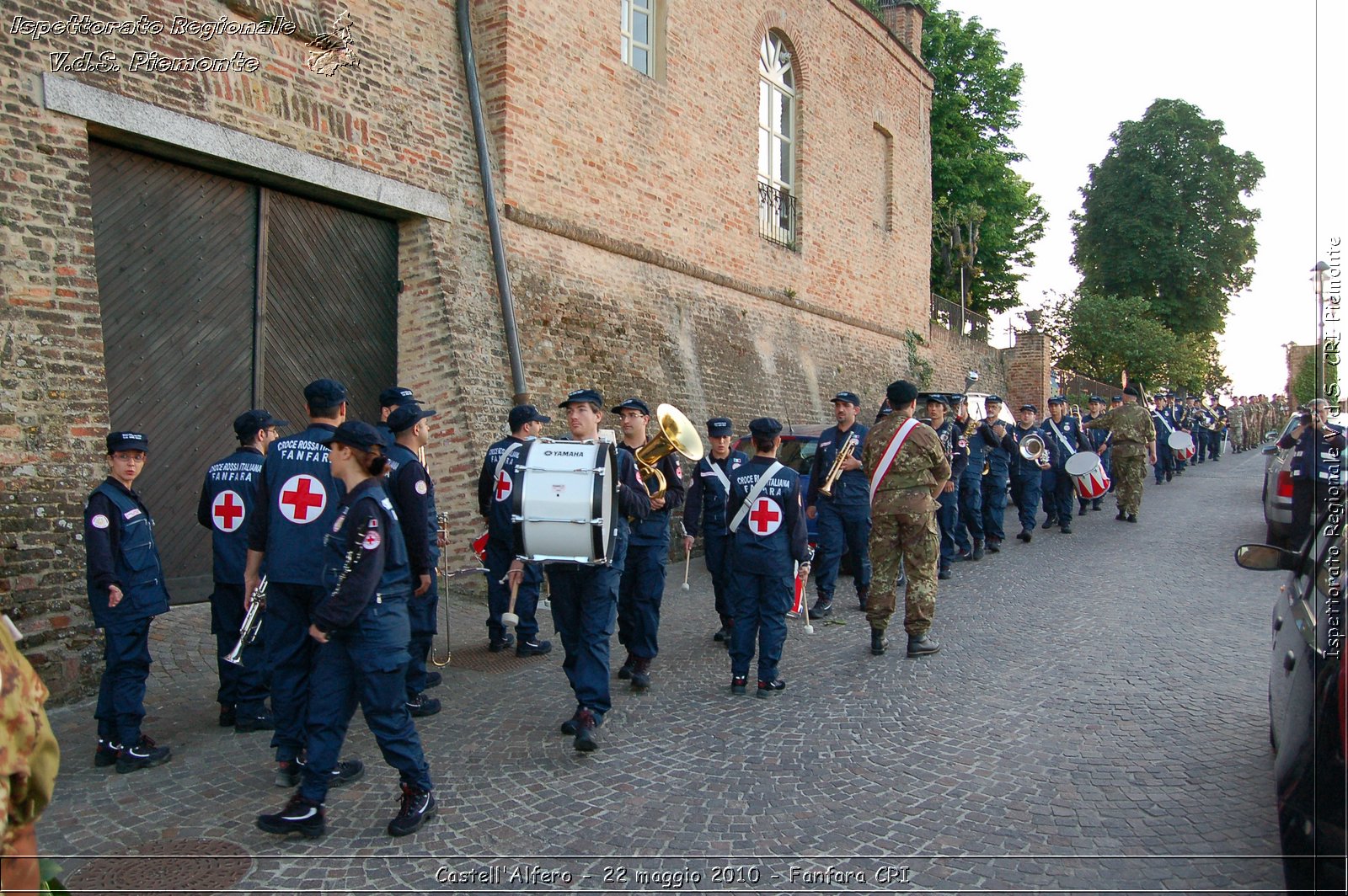 Castell'Alfero - 22 maggio 2010 - Fanfara CRI -  Croce Rossa Italiana - Ispettorato Regionale Volontari del Soccorso Piemonte