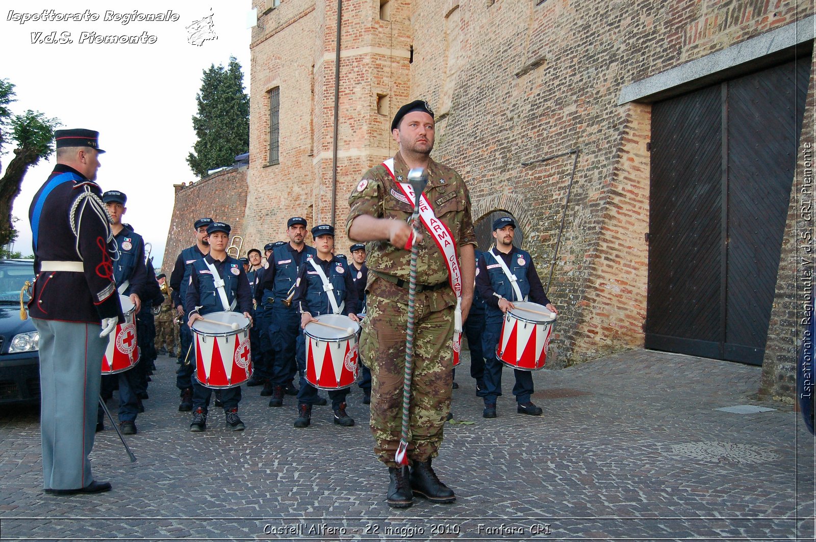 Castell'Alfero - 22 maggio 2010 - Fanfara CRI -  Croce Rossa Italiana - Ispettorato Regionale Volontari del Soccorso Piemonte