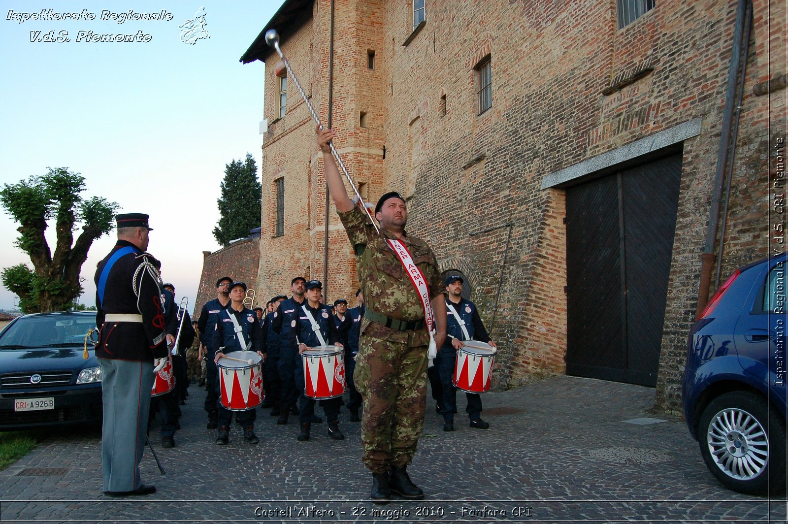 Castell'Alfero - 22 maggio 2010 - Fanfara CRI -  Croce Rossa Italiana - Ispettorato Regionale Volontari del Soccorso Piemonte