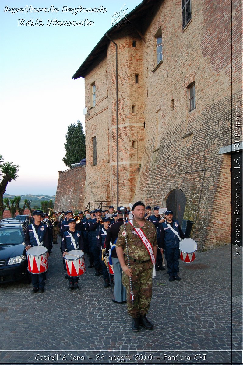 Castell'Alfero - 22 maggio 2010 - Fanfara CRI -  Croce Rossa Italiana - Ispettorato Regionale Volontari del Soccorso Piemonte