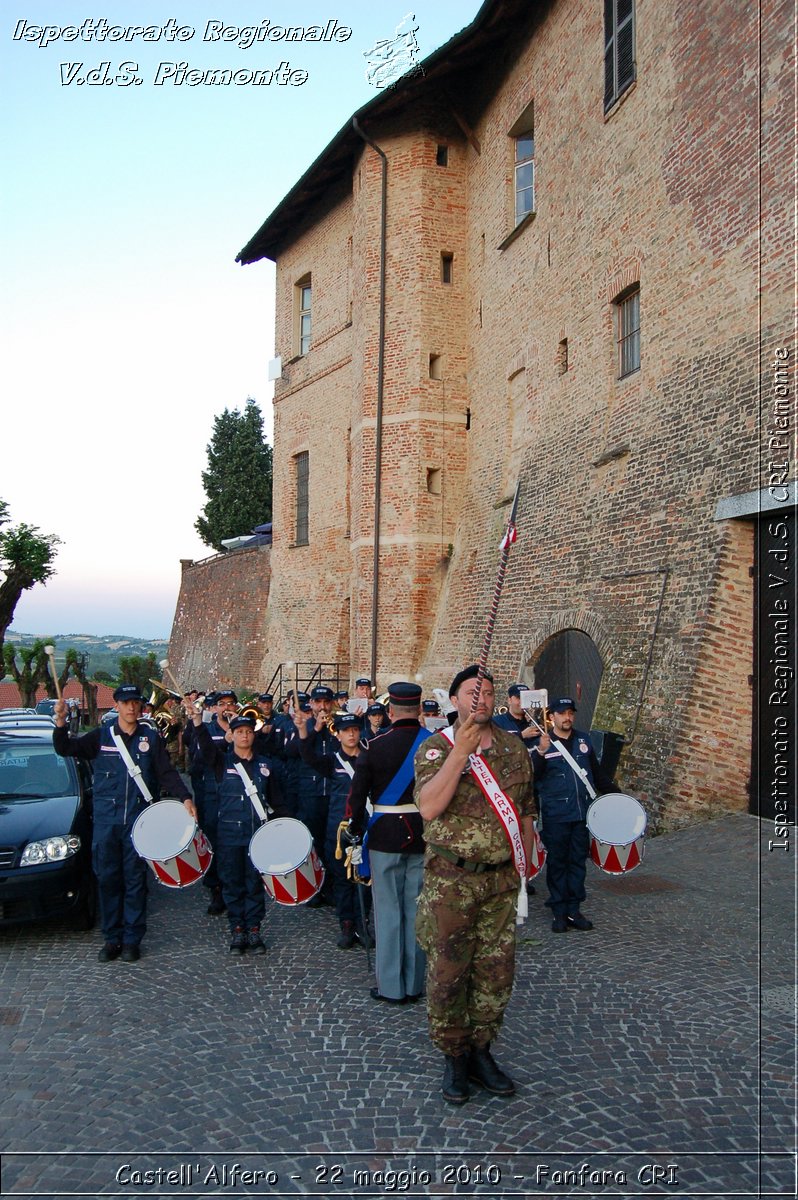 Castell'Alfero - 22 maggio 2010 - Fanfara CRI -  Croce Rossa Italiana - Ispettorato Regionale Volontari del Soccorso Piemonte