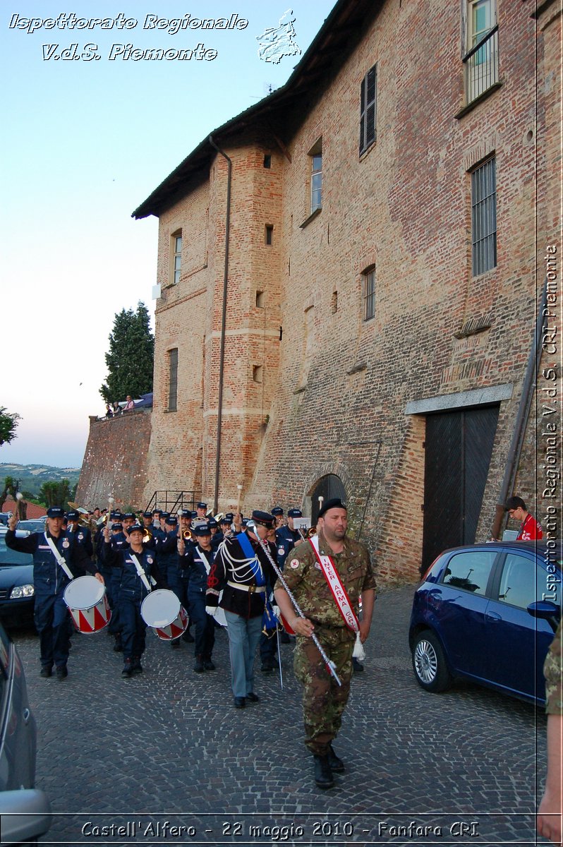 Castell'Alfero - 22 maggio 2010 - Fanfara CRI -  Croce Rossa Italiana - Ispettorato Regionale Volontari del Soccorso Piemonte