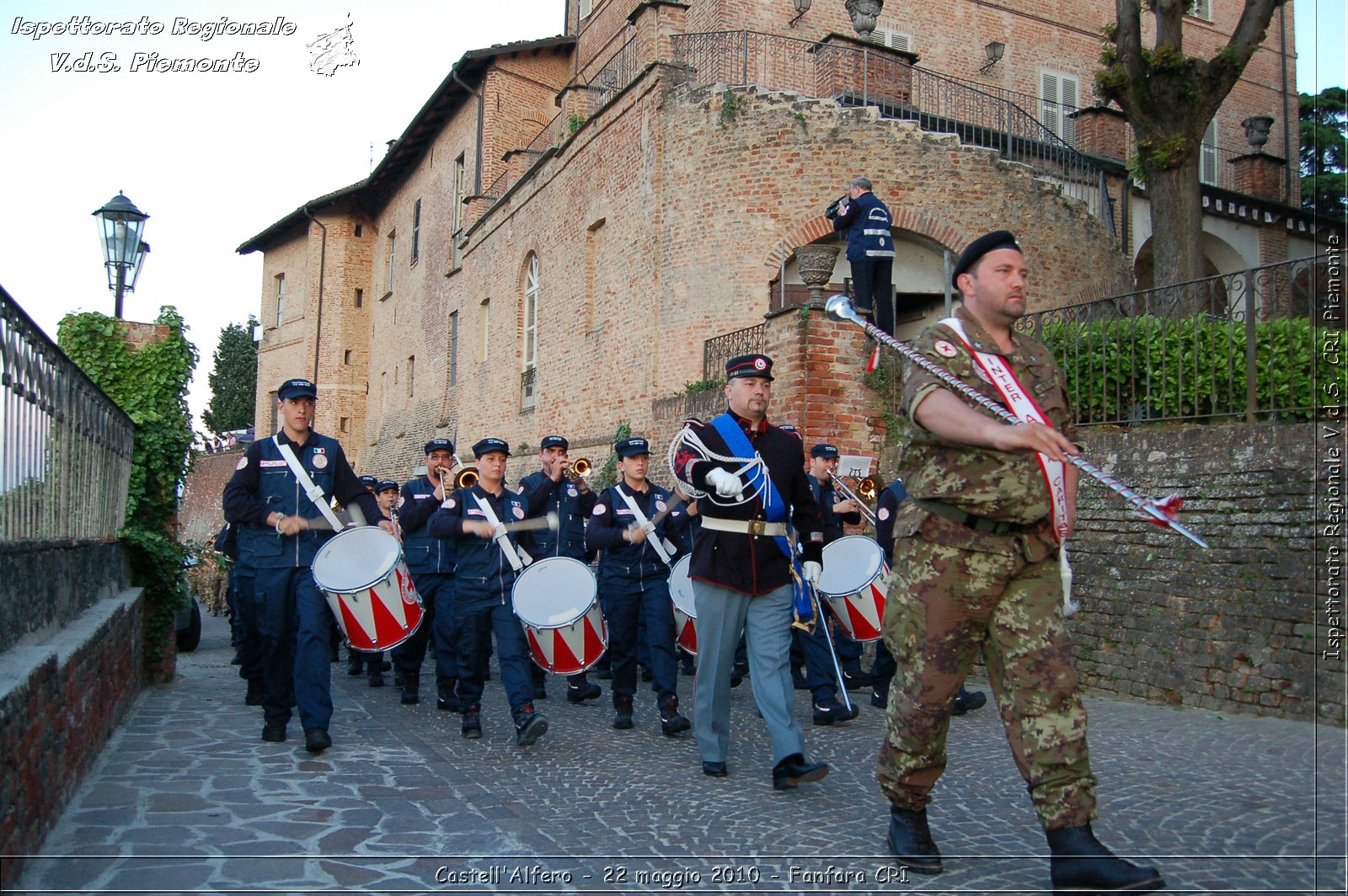 Castell'Alfero - 22 maggio 2010 - Fanfara CRI -  Croce Rossa Italiana - Ispettorato Regionale Volontari del Soccorso Piemonte