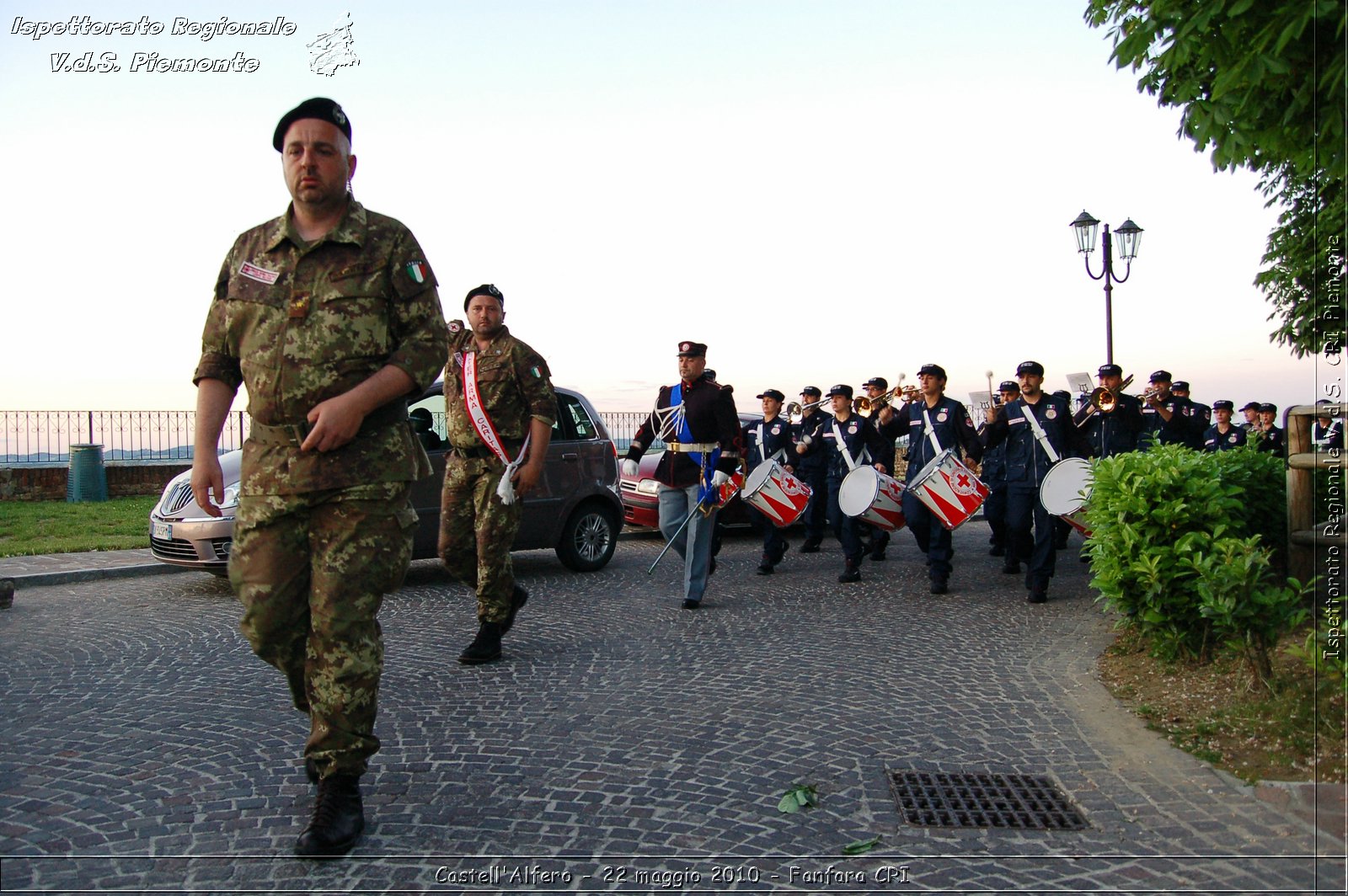 Castell'Alfero - 22 maggio 2010 - Fanfara CRI -  Croce Rossa Italiana - Ispettorato Regionale Volontari del Soccorso Piemonte