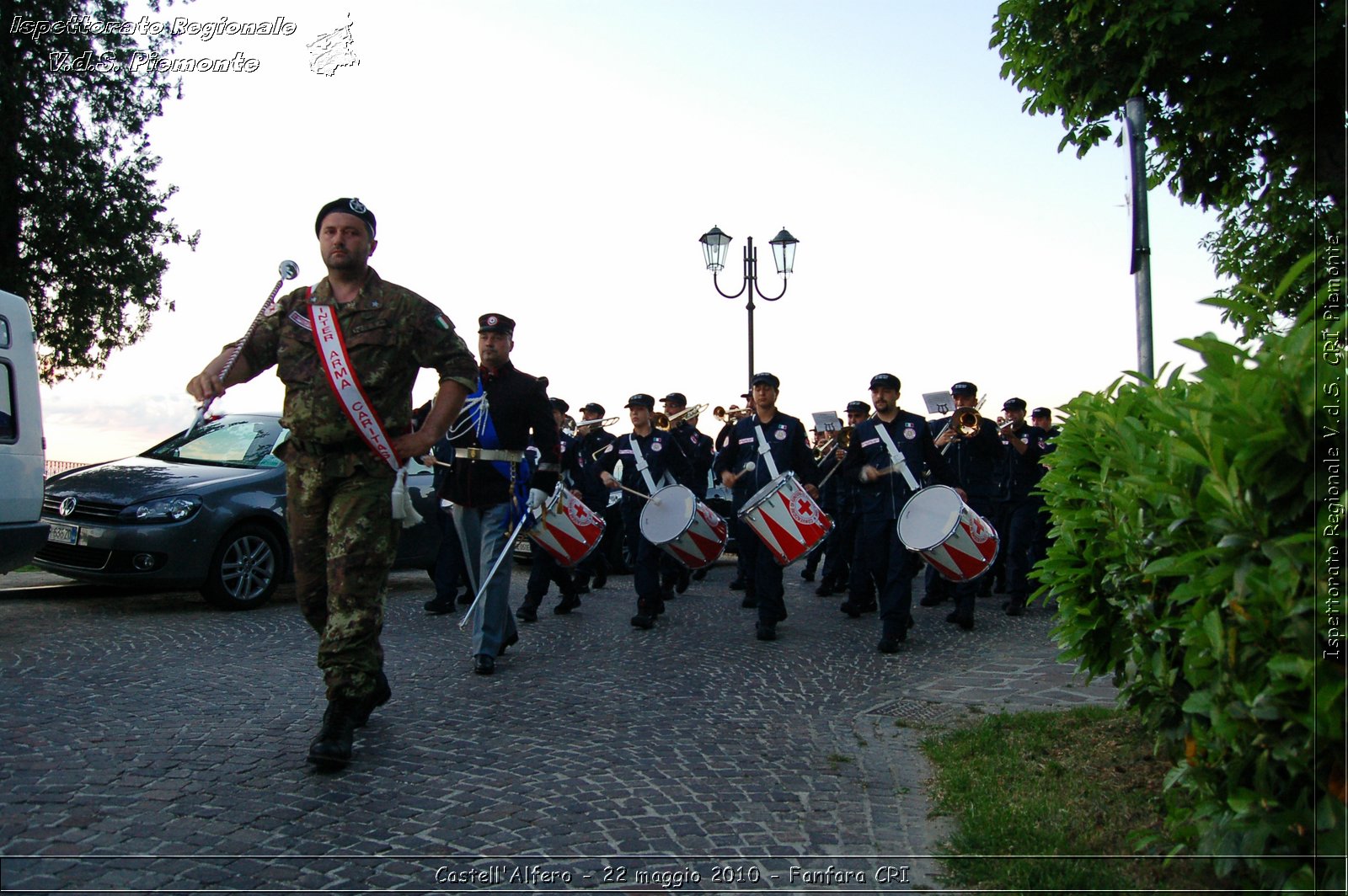 Castell'Alfero - 22 maggio 2010 - Fanfara CRI -  Croce Rossa Italiana - Ispettorato Regionale Volontari del Soccorso Piemonte