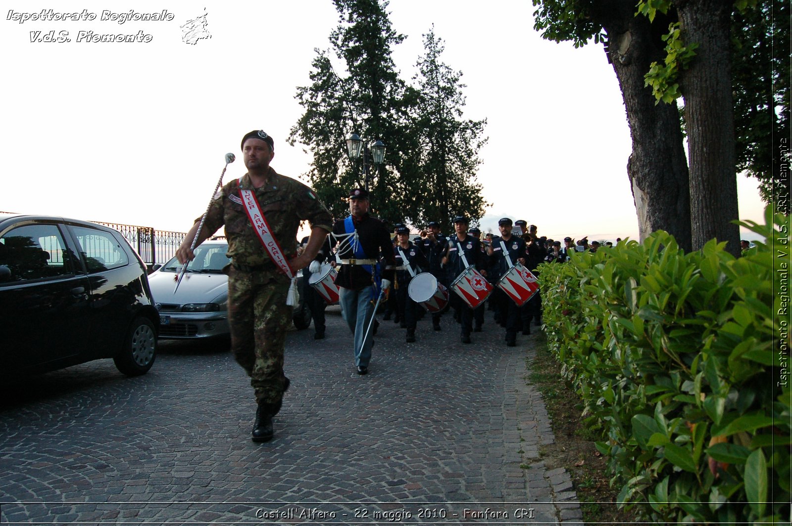 Castell'Alfero - 22 maggio 2010 - Fanfara CRI -  Croce Rossa Italiana - Ispettorato Regionale Volontari del Soccorso Piemonte