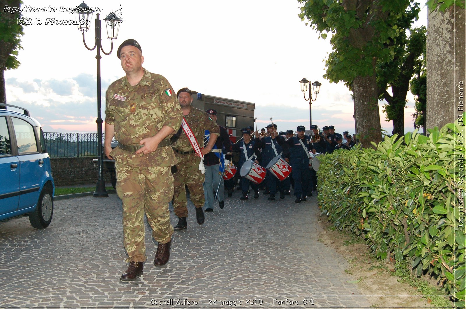 Castell'Alfero - 22 maggio 2010 - Fanfara CRI -  Croce Rossa Italiana - Ispettorato Regionale Volontari del Soccorso Piemonte