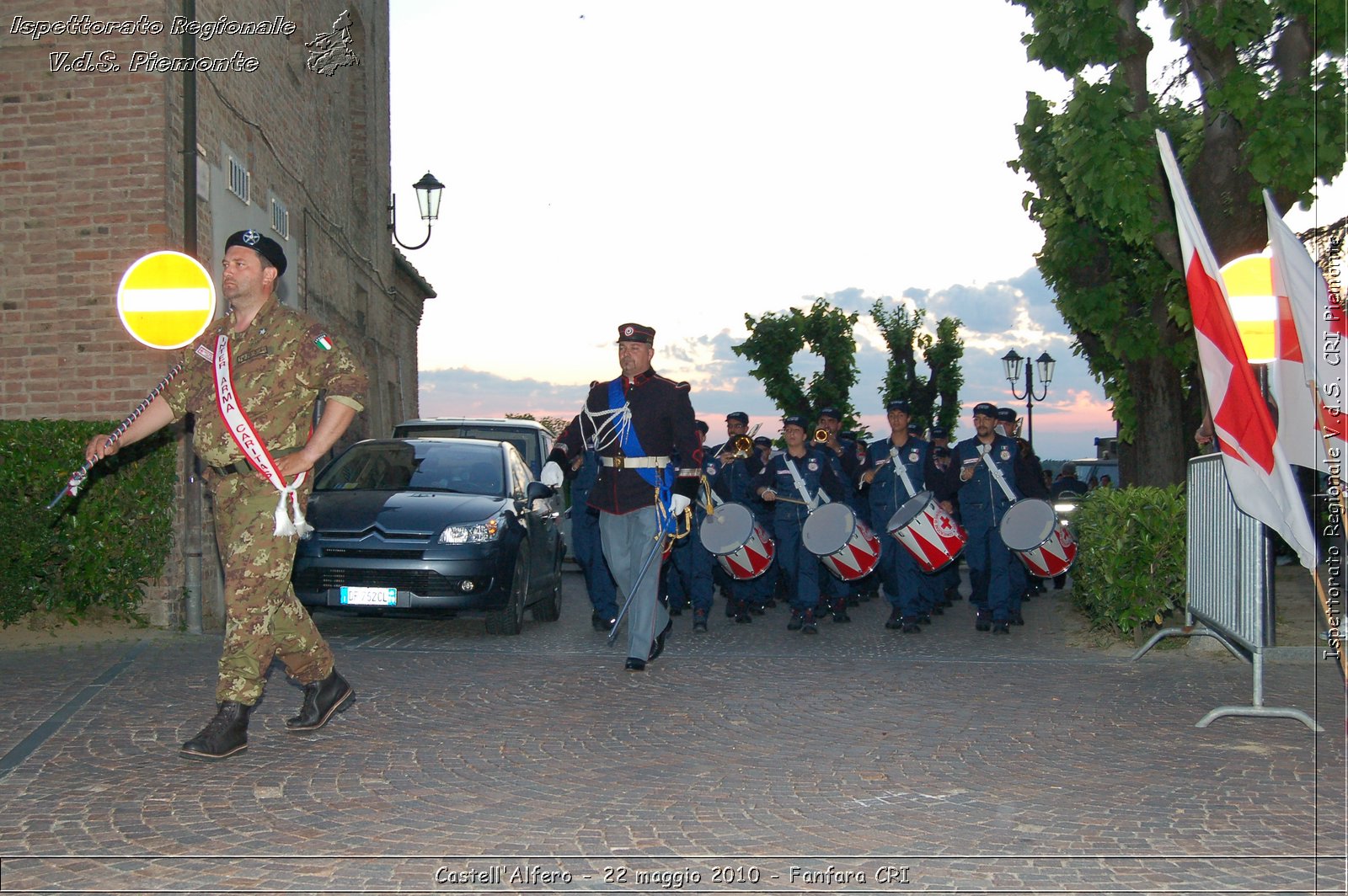 Castell'Alfero - 22 maggio 2010 - Fanfara CRI -  Croce Rossa Italiana - Ispettorato Regionale Volontari del Soccorso Piemonte