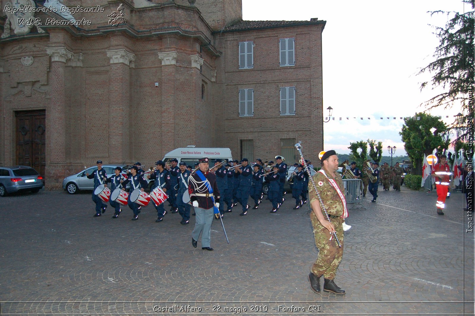 Castell'Alfero - 22 maggio 2010 - Fanfara CRI -  Croce Rossa Italiana - Ispettorato Regionale Volontari del Soccorso Piemonte