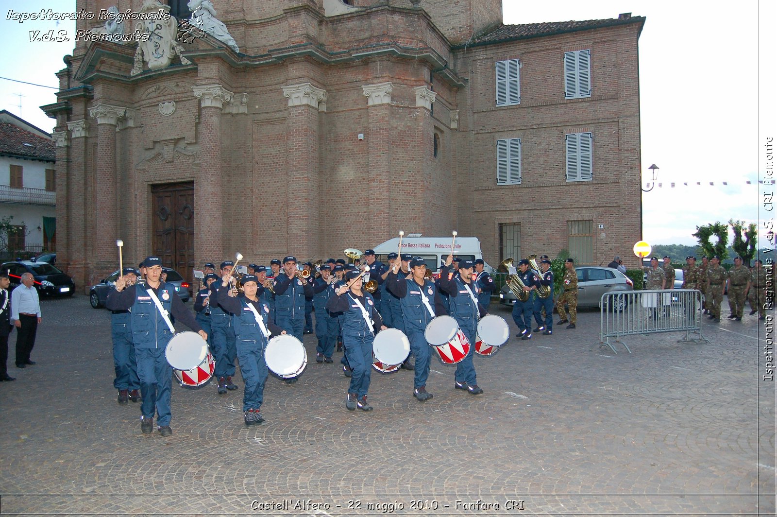 Castell'Alfero - 22 maggio 2010 - Fanfara CRI -  Croce Rossa Italiana - Ispettorato Regionale Volontari del Soccorso Piemonte