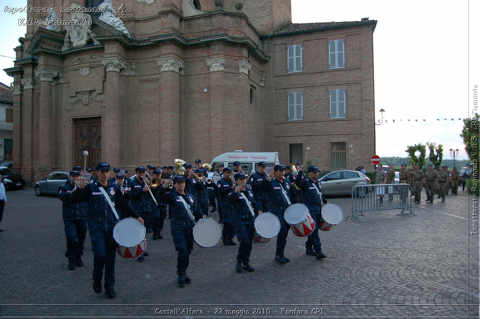 Castell'Alfero - 22 maggio 2010 - Fanfara CRI -  Croce Rossa Italiana - Ispettorato Regionale Volontari del Soccorso Piemonte