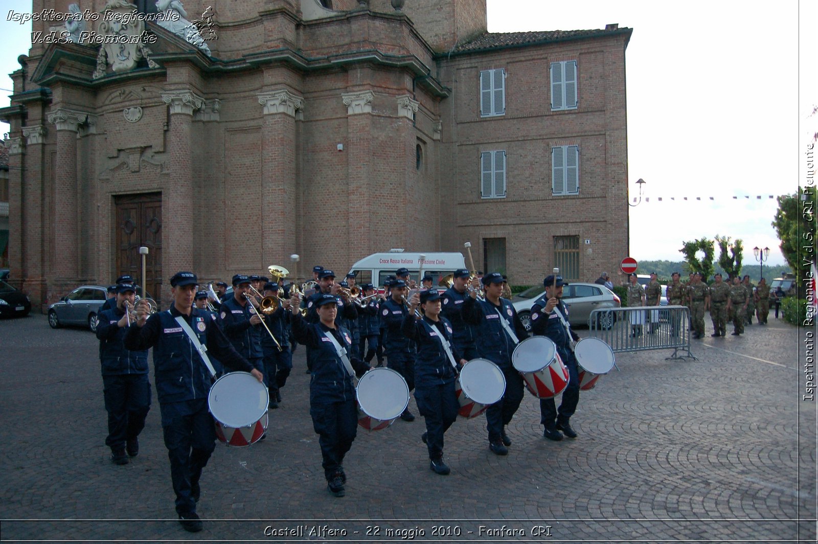 Castell'Alfero - 22 maggio 2010 - Fanfara CRI -  Croce Rossa Italiana - Ispettorato Regionale Volontari del Soccorso Piemonte