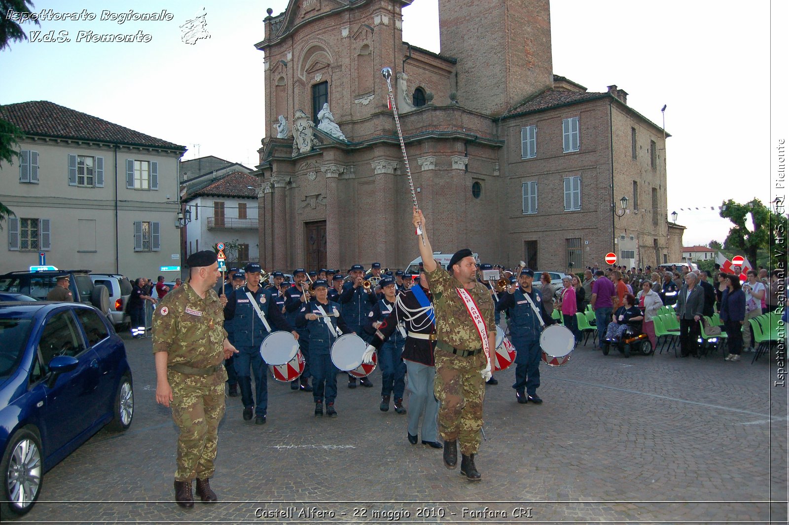 Castell'Alfero - 22 maggio 2010 - Fanfara CRI -  Croce Rossa Italiana - Ispettorato Regionale Volontari del Soccorso Piemonte