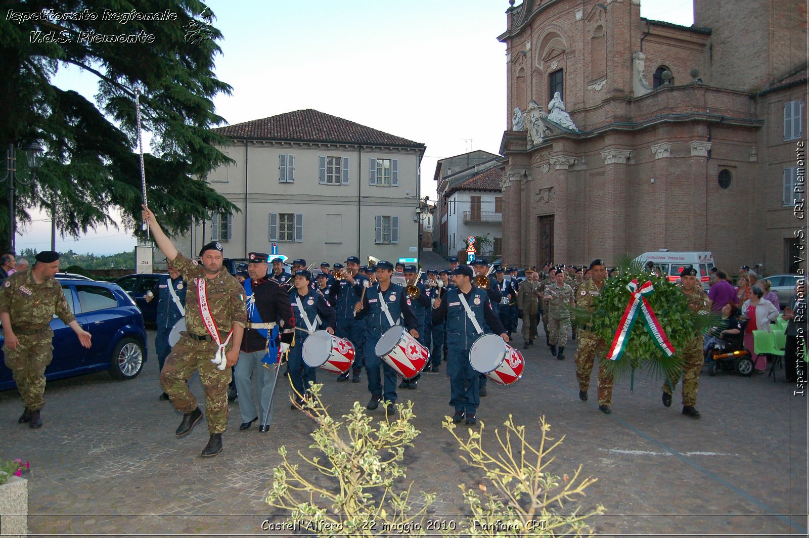 Castell'Alfero - 22 maggio 2010 - Fanfara CRI -  Croce Rossa Italiana - Ispettorato Regionale Volontari del Soccorso Piemonte