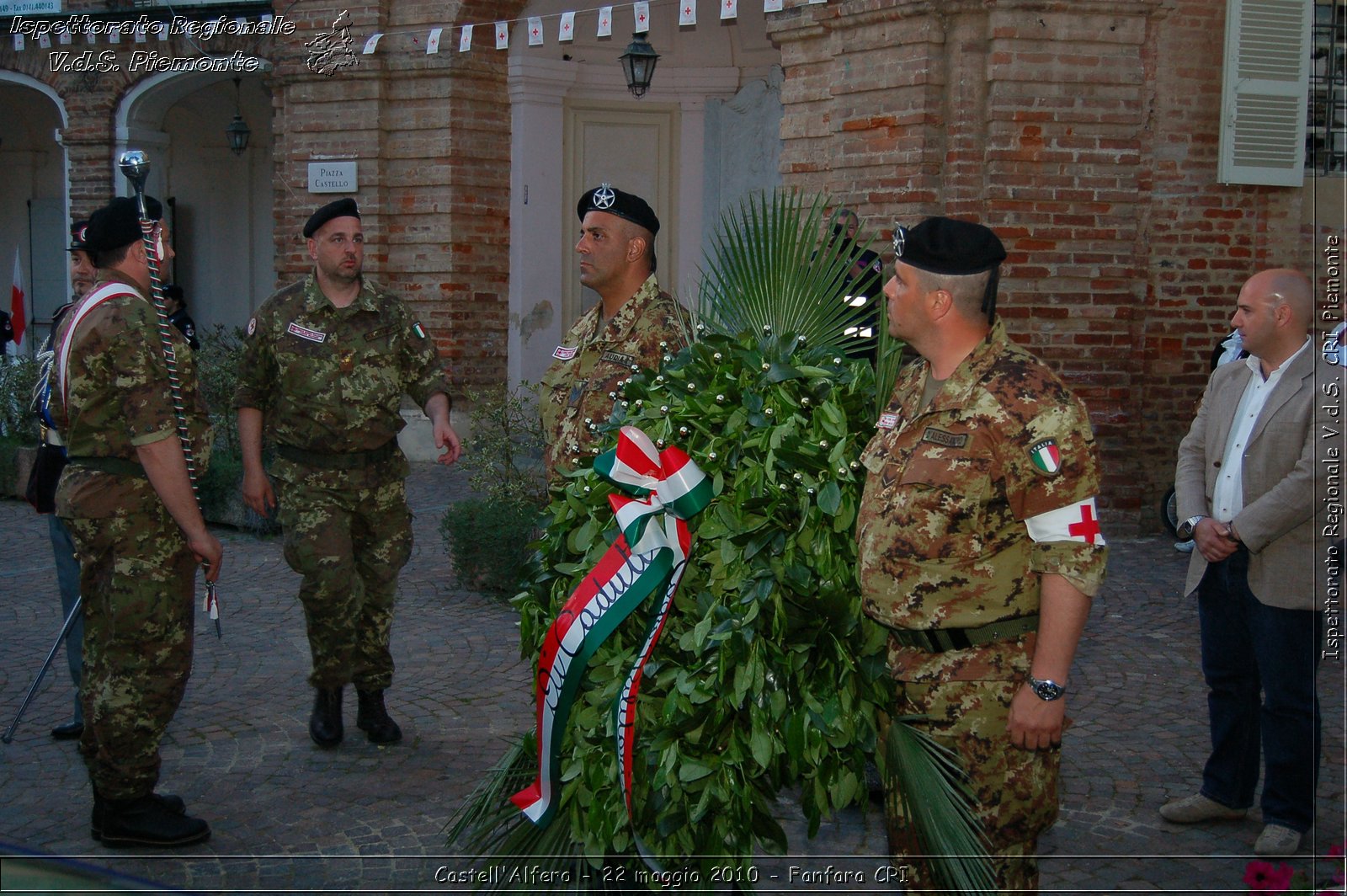 Castell'Alfero - 22 maggio 2010 - Fanfara CRI -  Croce Rossa Italiana - Ispettorato Regionale Volontari del Soccorso Piemonte